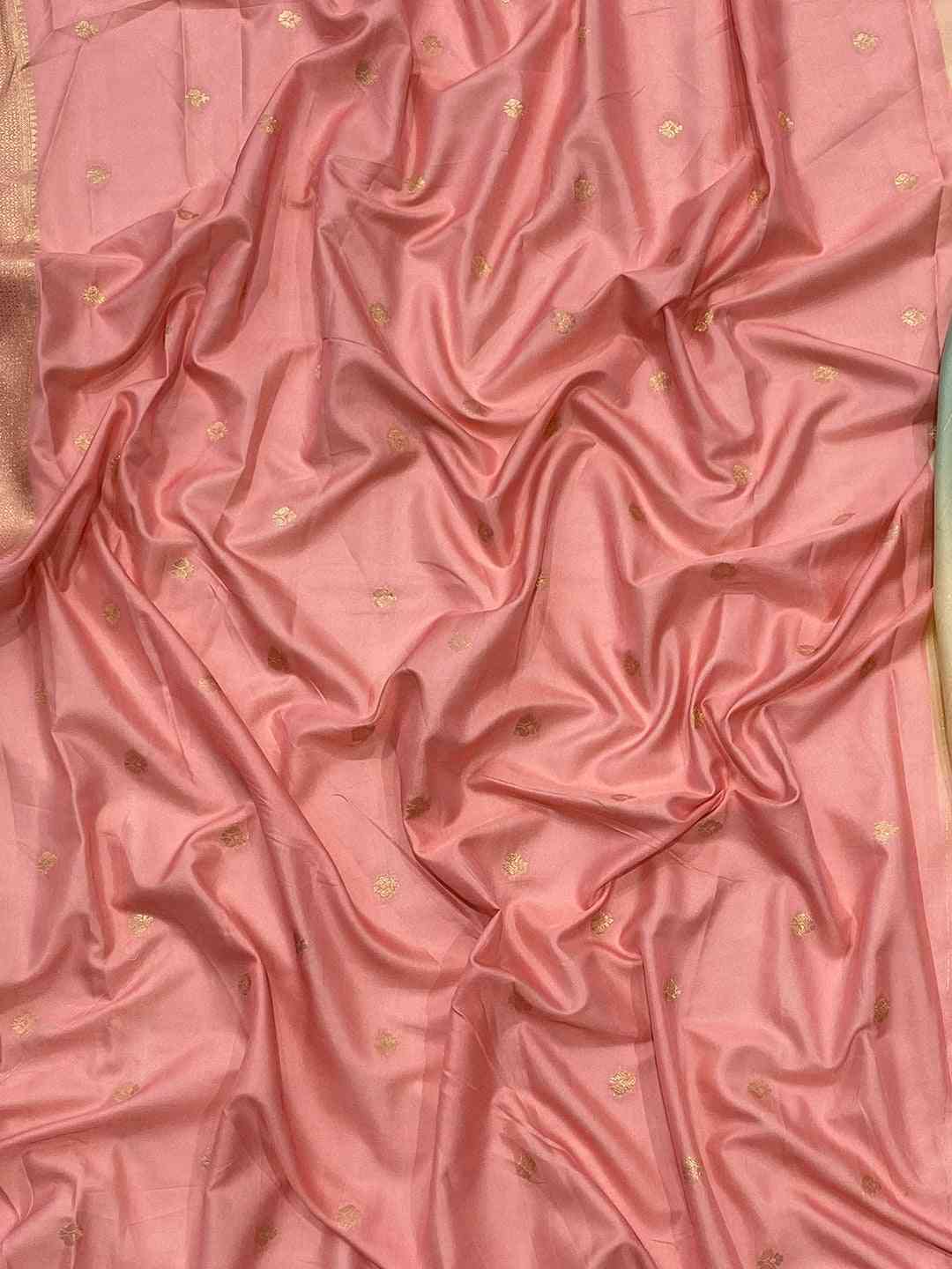 Soft Silk Banarasi Ombre Print Party Wear Saree by My Store