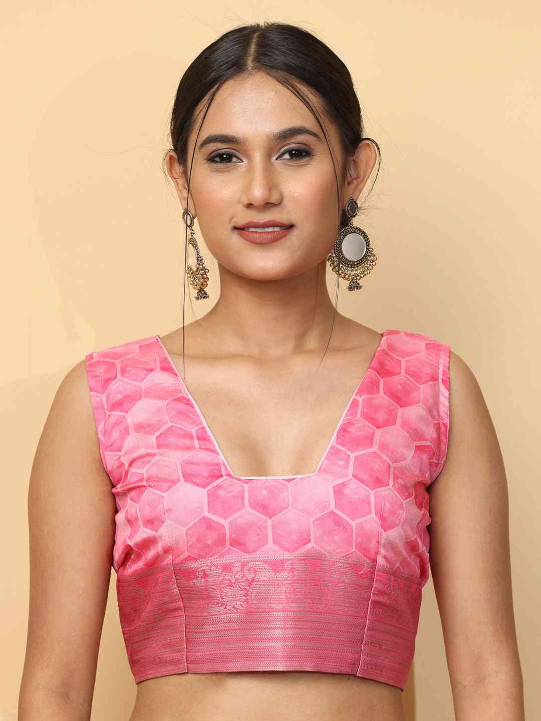 Soft Organza Digital Print Party Wear Saree by My Store