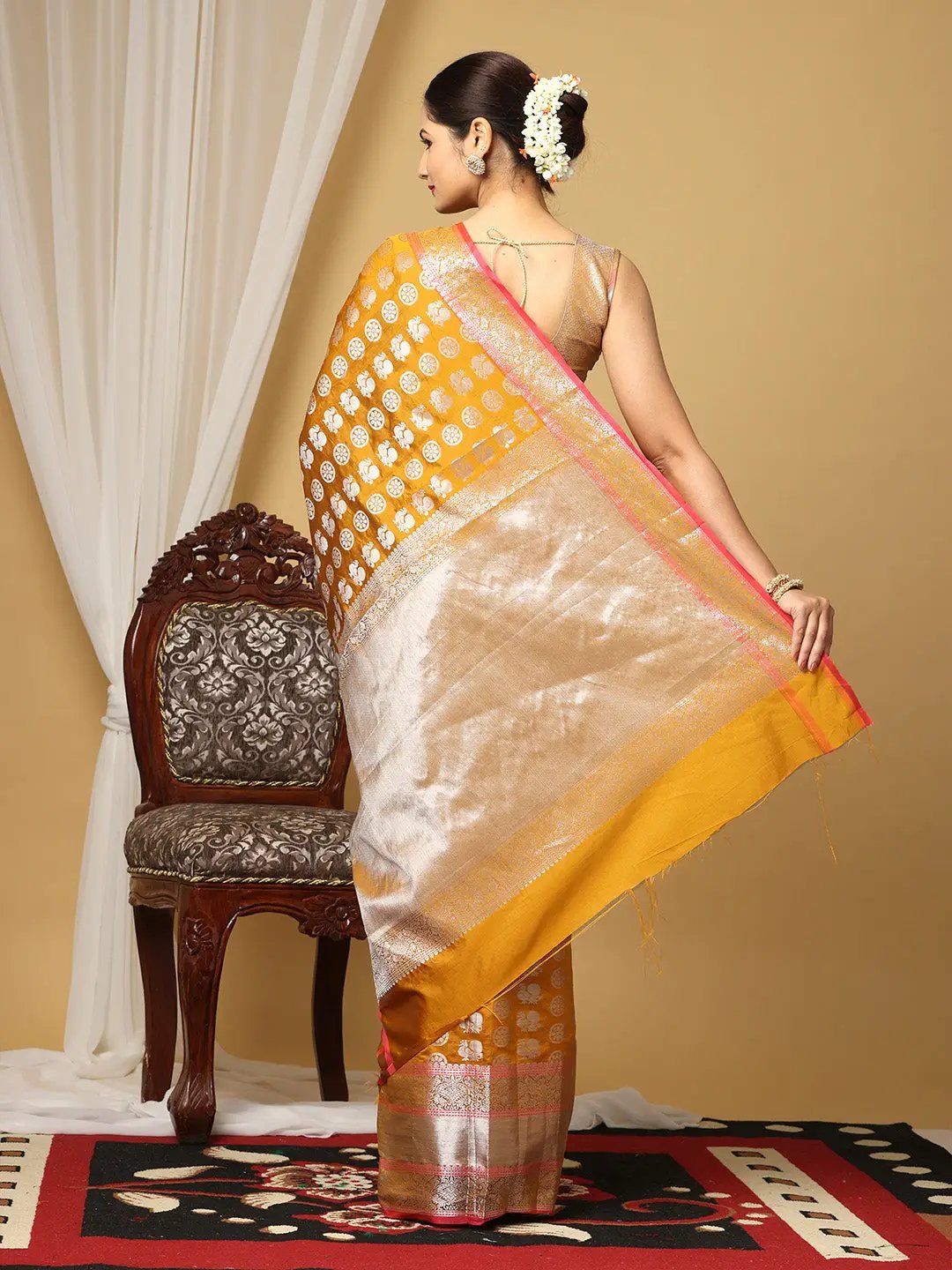 Kanjivaaram Soft Silk Design Saree by My Store