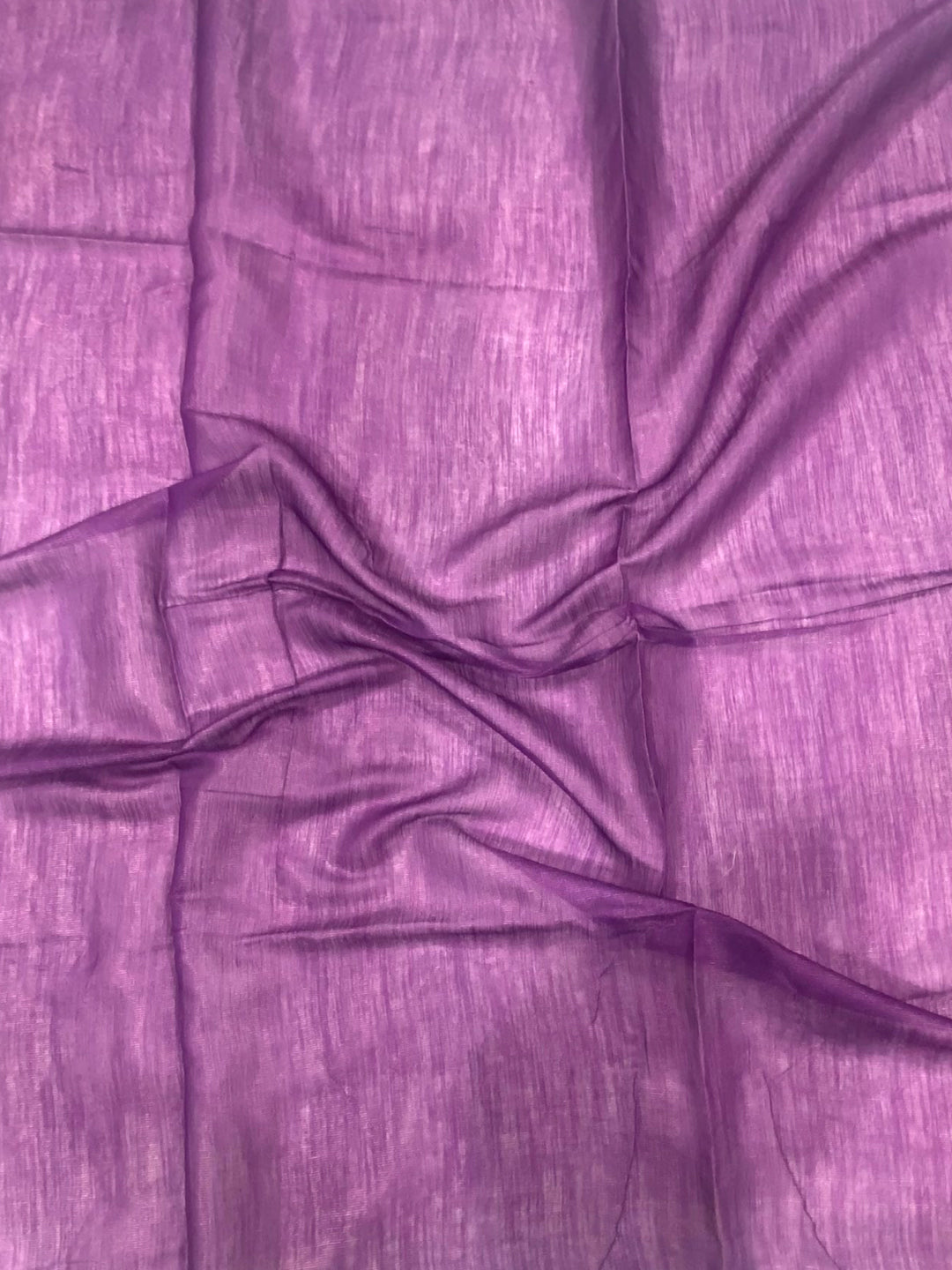 Purple Ombre Chanderi Tissue Saree by My Store