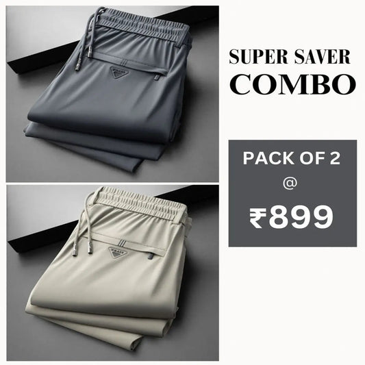 Men's Imported Trouser Pants - Pack of 2 My Store