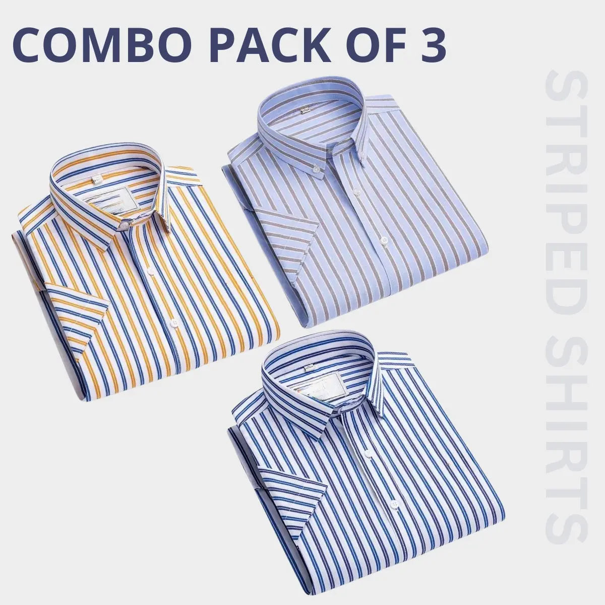 Men's Premium Check Shirt High Quality Combo Pack of 3 The Largest Online Store