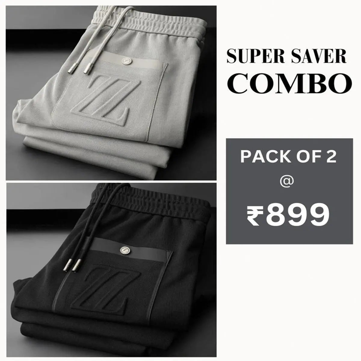 Men's Imported Trouser Pants - Pack of 2 My Store