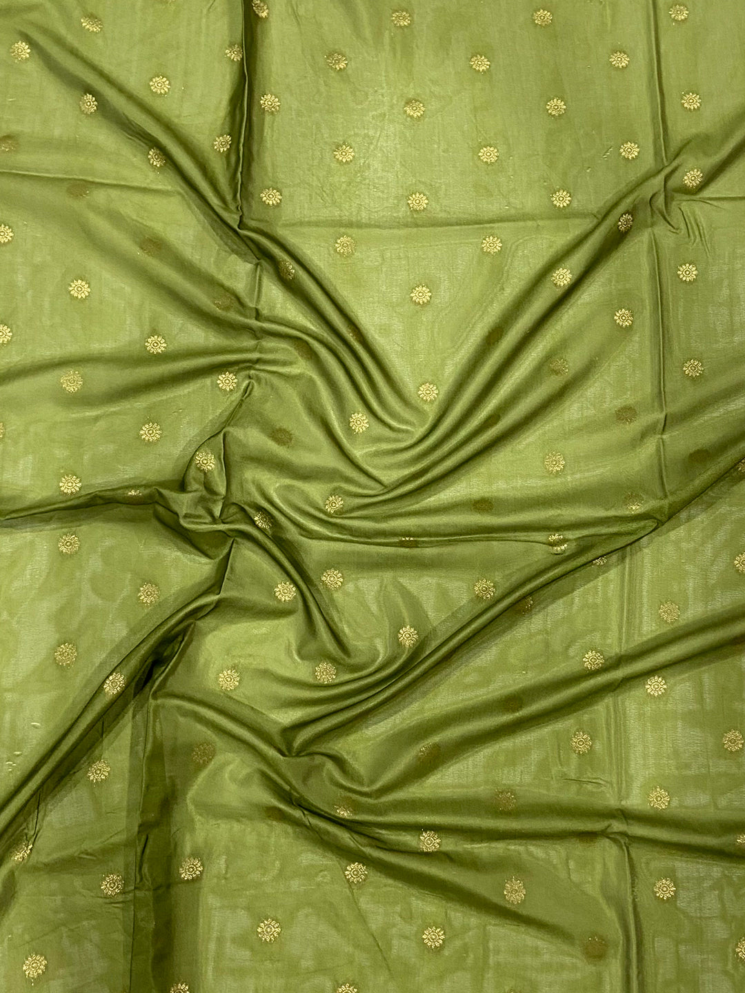 Pastel Green Soft Crepe Silk Digital Ombre Saree by My Store