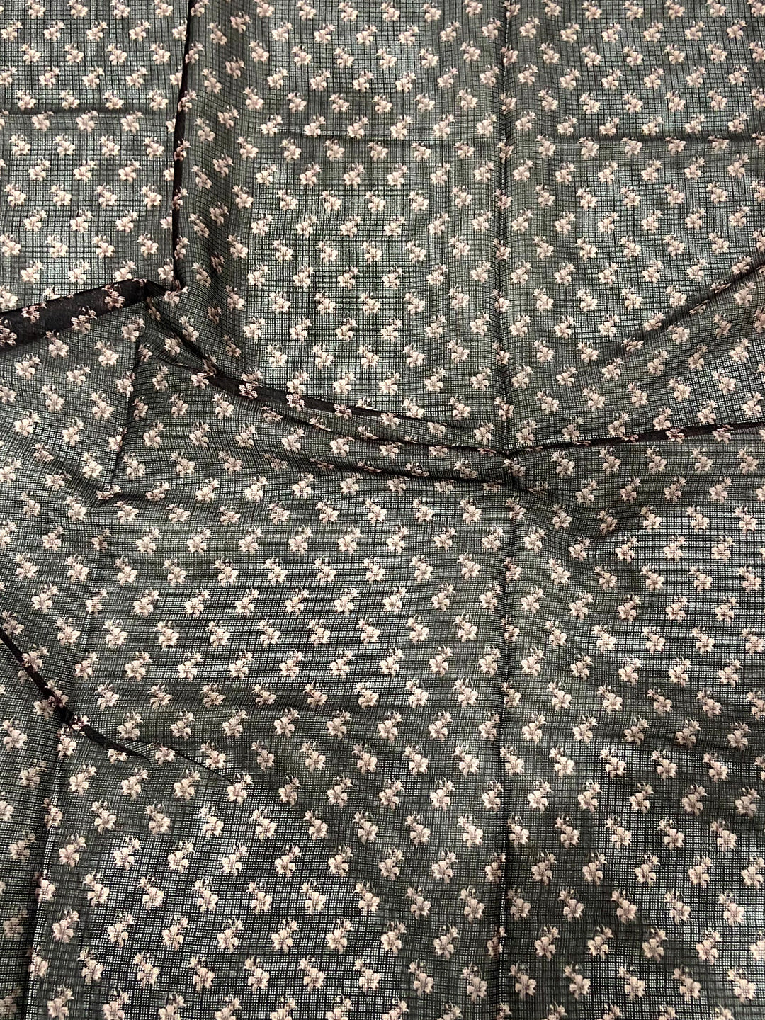 Light Pink Soft Kota Floral Print Saree by My Store