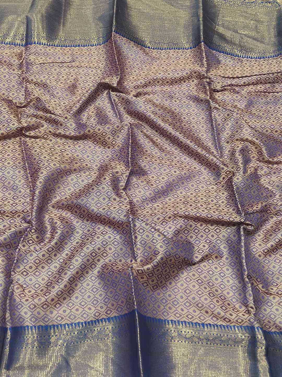 Banarasi Red Minakari Ikkat Print Saree by My Store