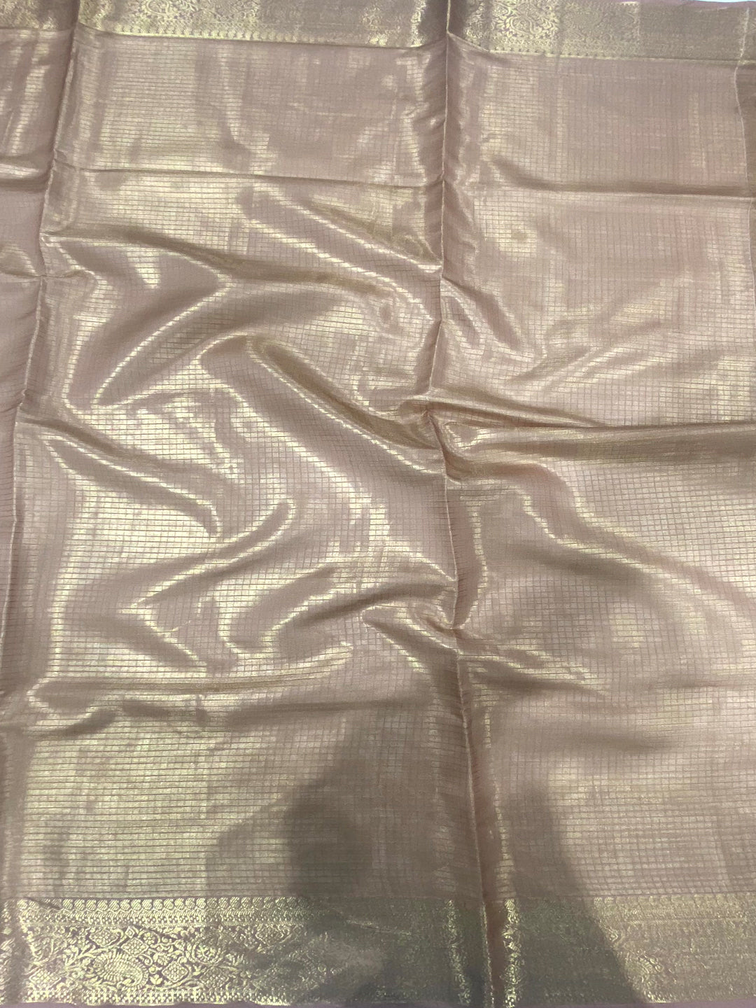 Stylish Wine Self Gold Zari Floral Print Saree by My Store