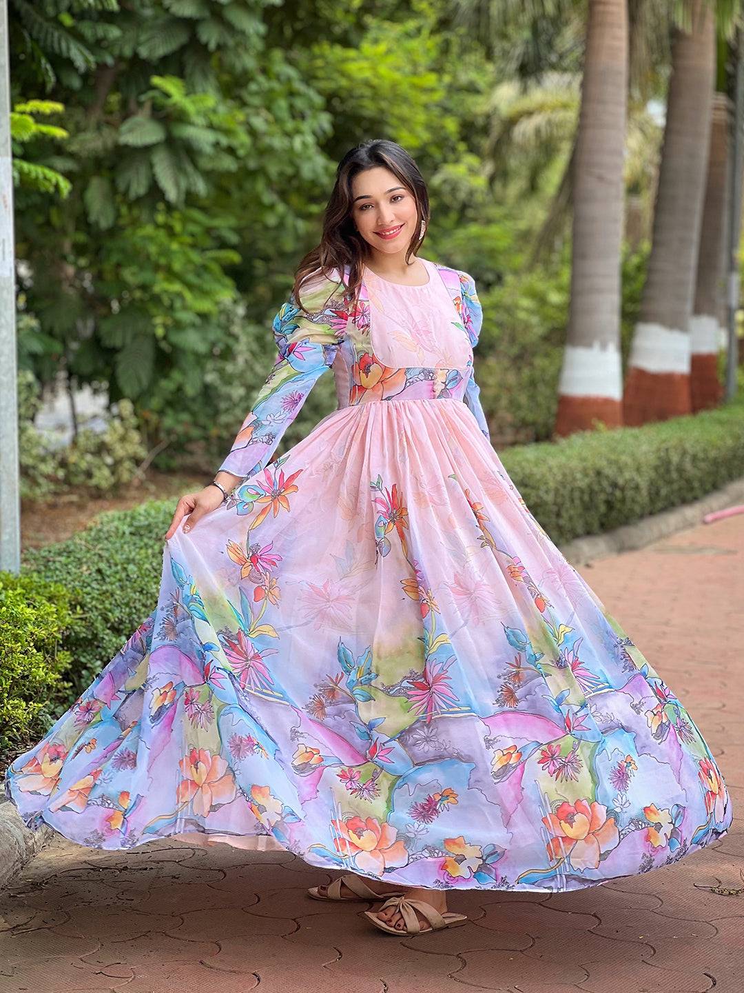 Sultry Floral Print Dress by My Store
