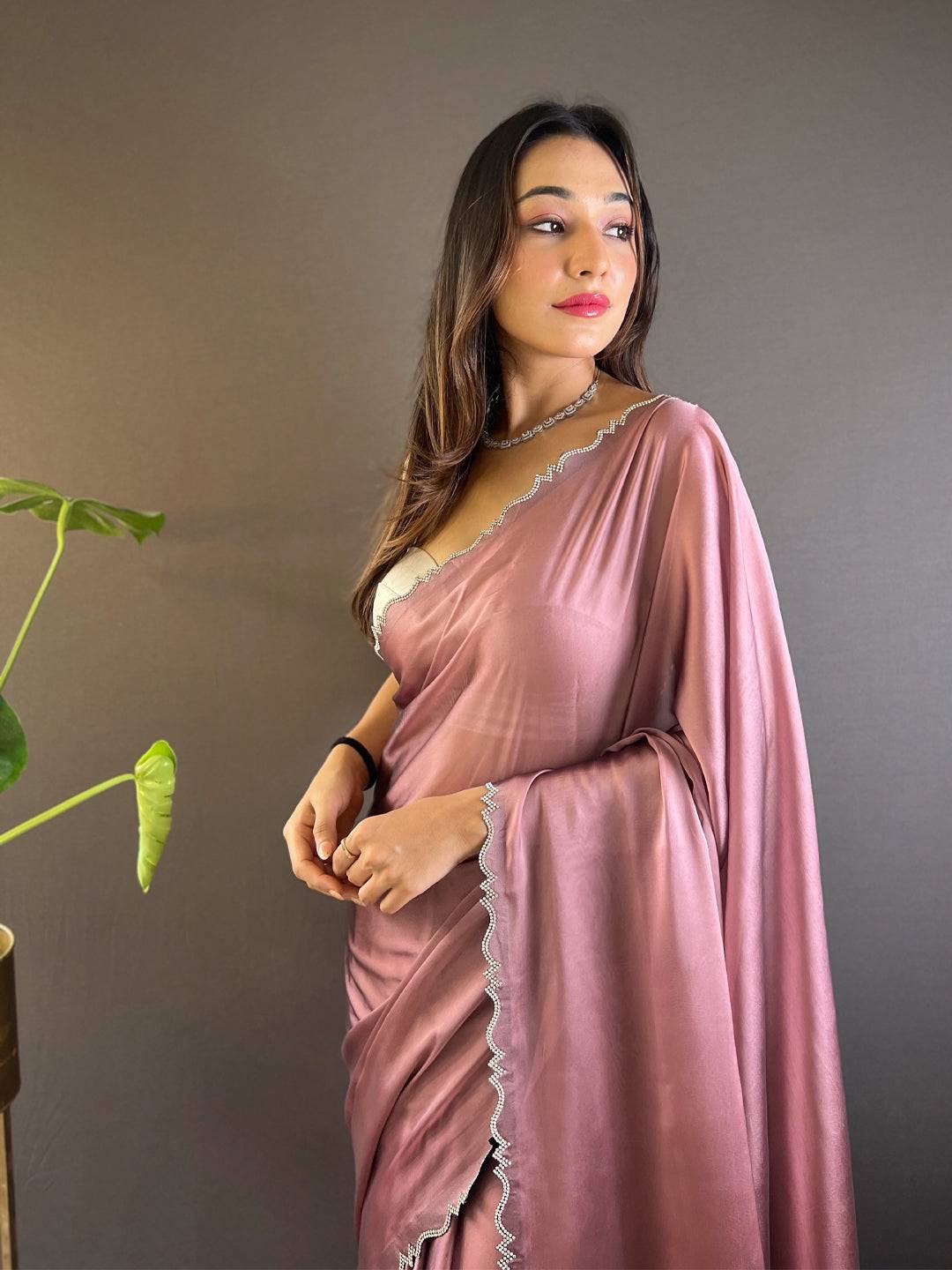 Sunset Glow Rangoli Silk Saree by My Store