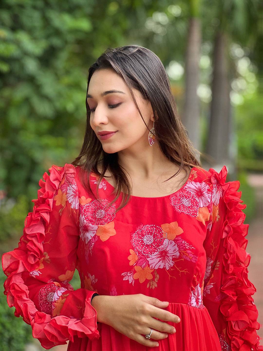 Radiant Ruby Dress by My Store