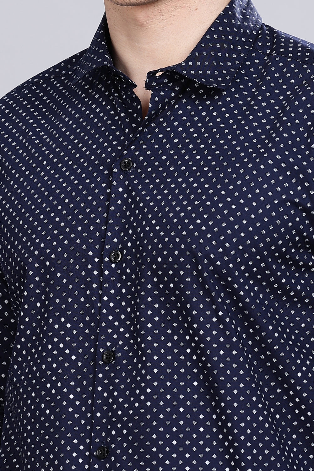 Snow Flakes Printed Shirt