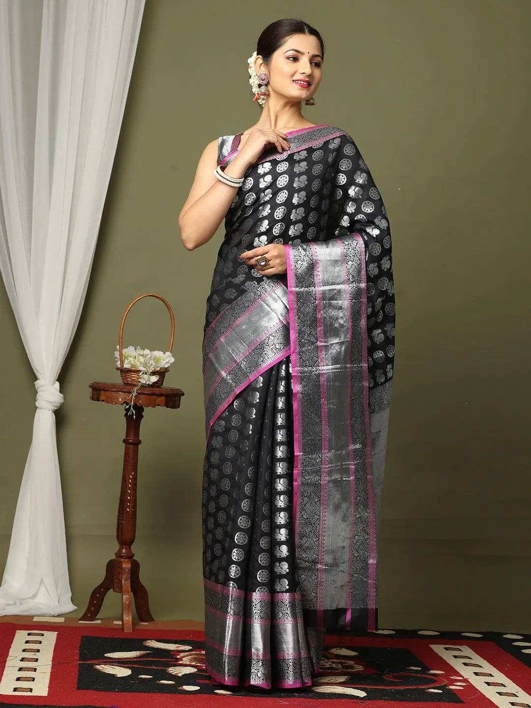 Kanjivaaram Soft Silk Design Saree