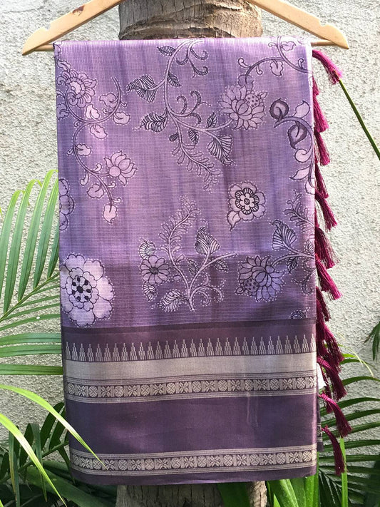 Hether Kota Doriya Zari Pattu Border Saree by My Store