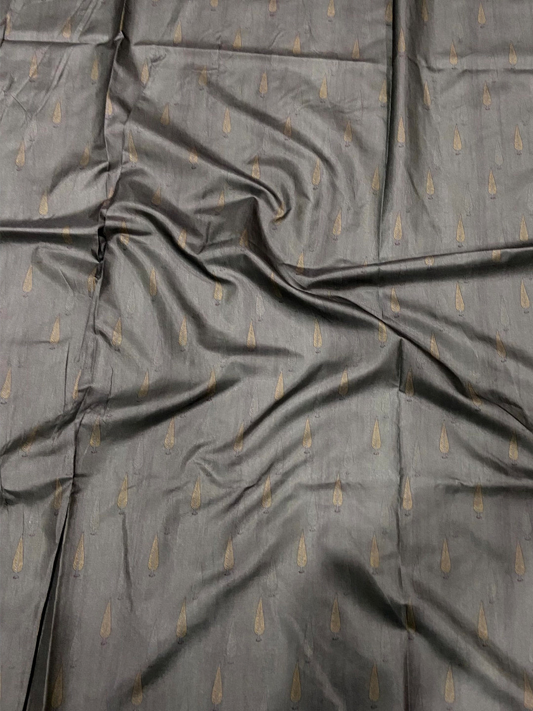 Green Soft Dola Silk Printed Saree by My Store