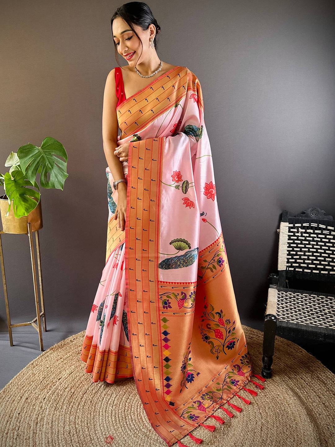 Heritage Elegance Soft Silk Saree by My Store