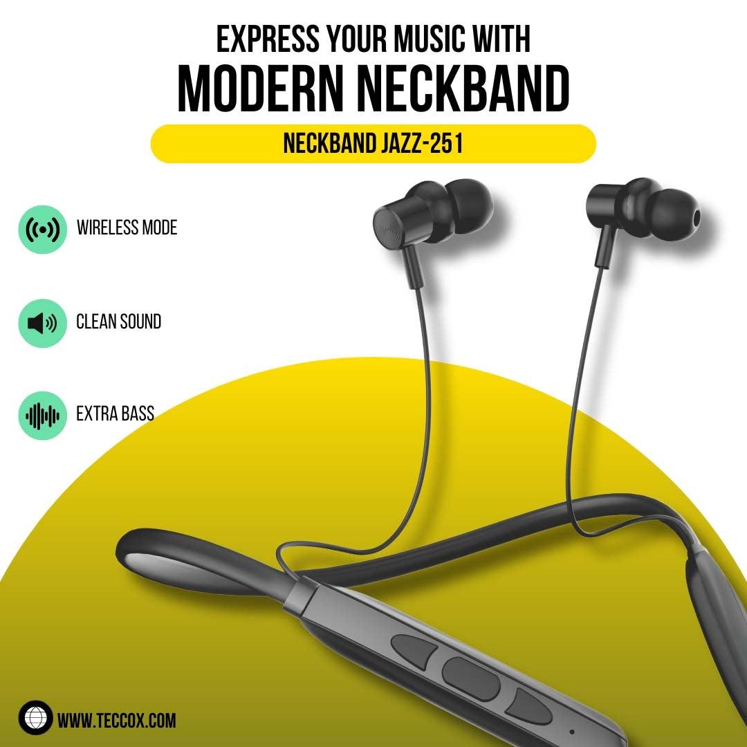 Bluetooth Neckband Jazz 251