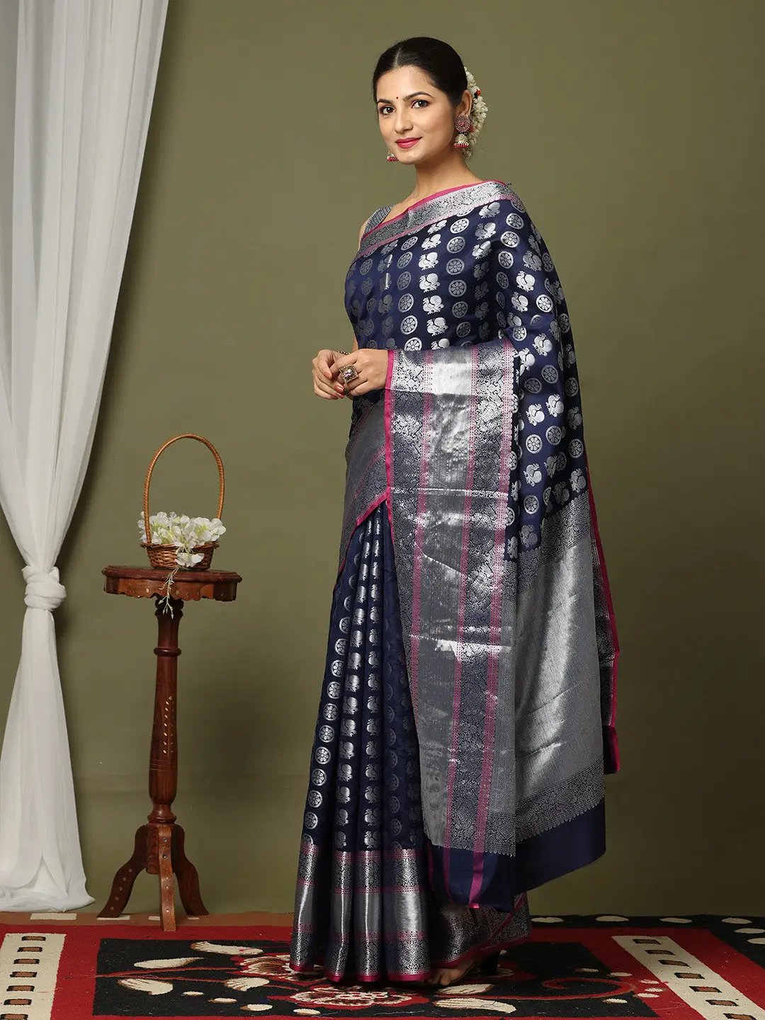 Kanjivaaram Soft Silk Design Saree by My Store