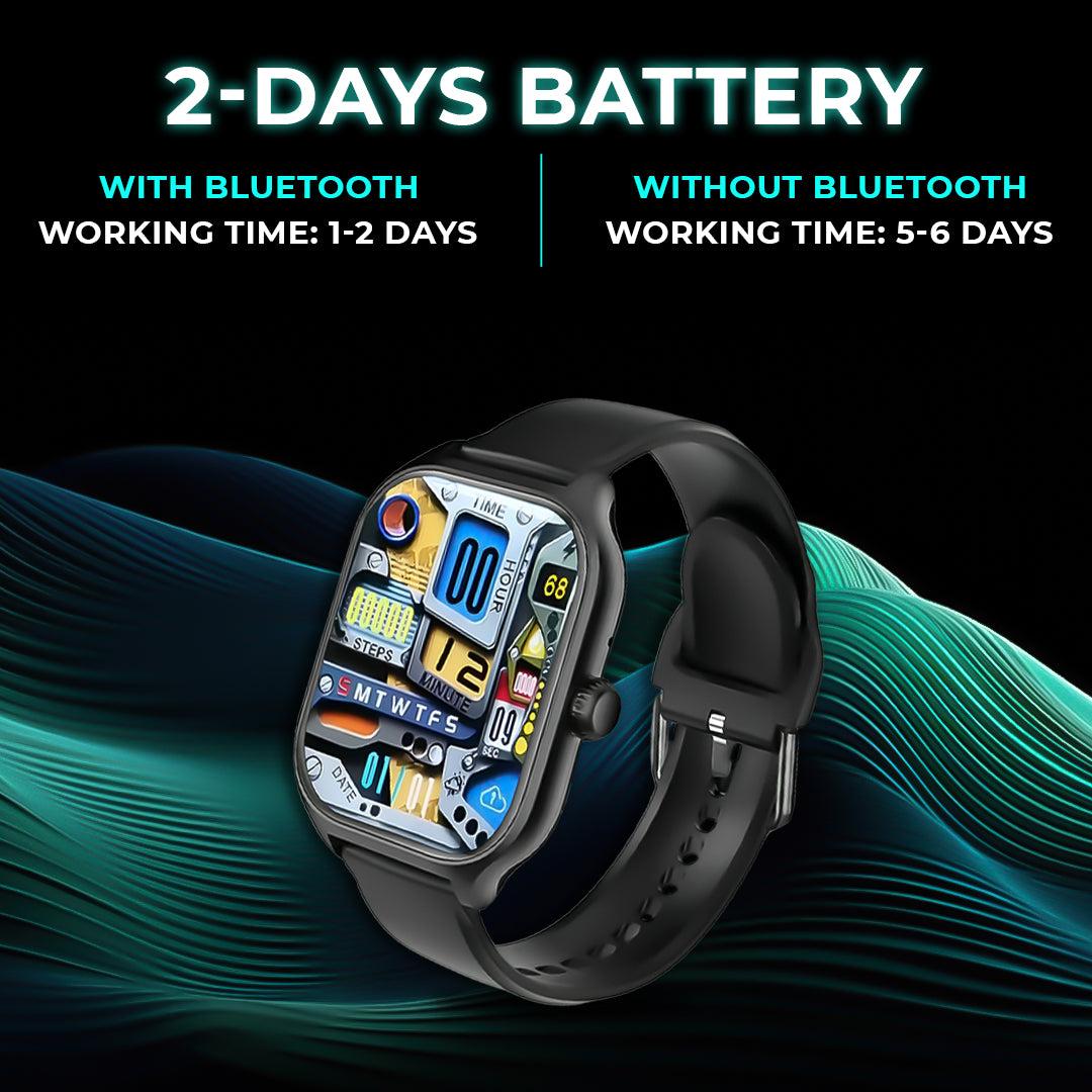 Get Spectra Smart Watch | 2.02" HD Display + Water Resistant