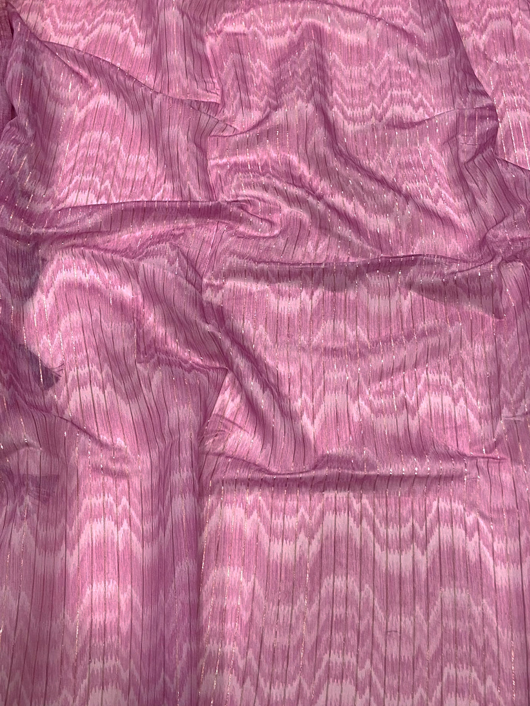 Rose Pink Soft Organza Digital Floral Saree by My Store