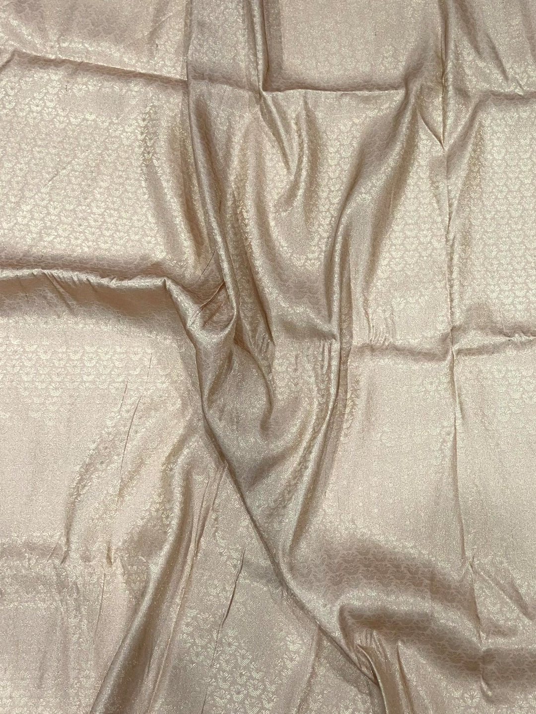 Beige Kanjivaram Digital Silk Saree