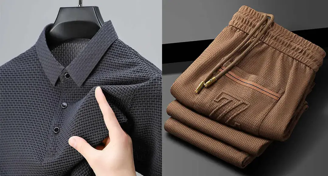 Polo T-shirt casual pants(Pack of 2) My Store