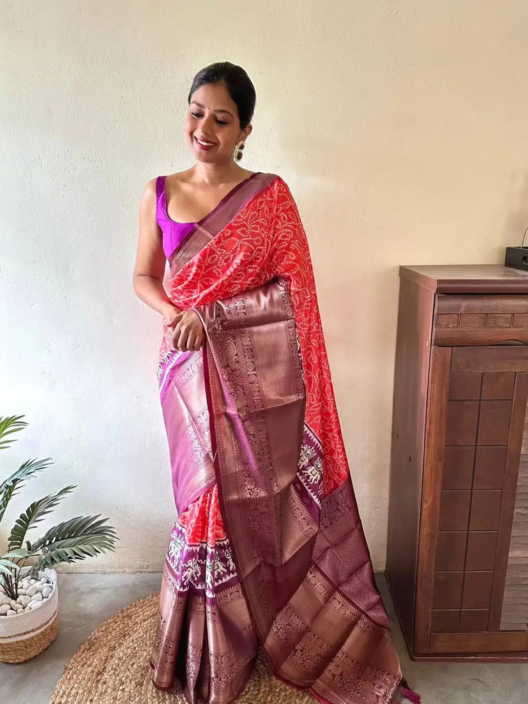 Exquisite Pattu Banarasi Silk Saree by My Store