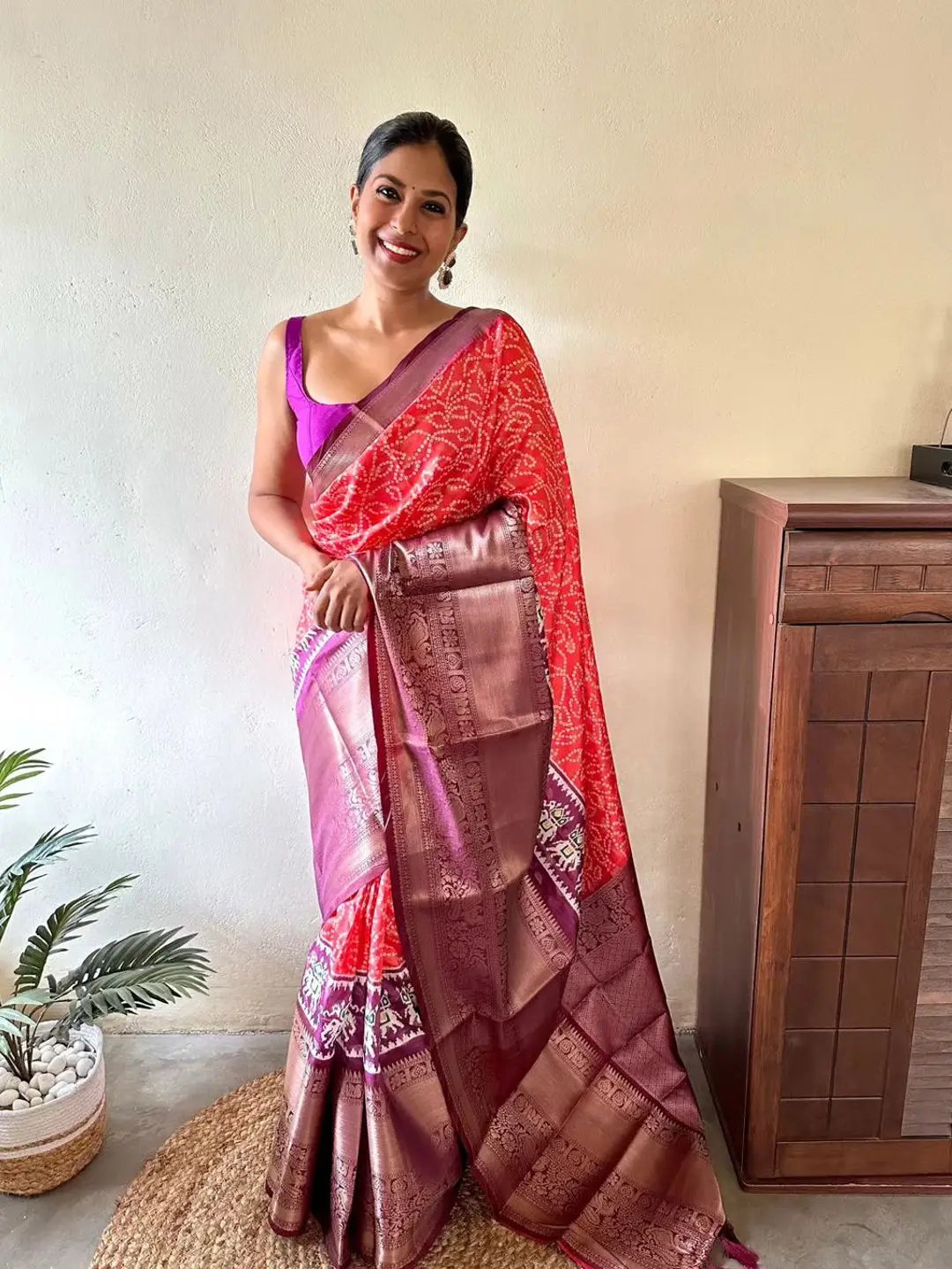Exquisite Pattu Banarasi Silk Saree by My Store