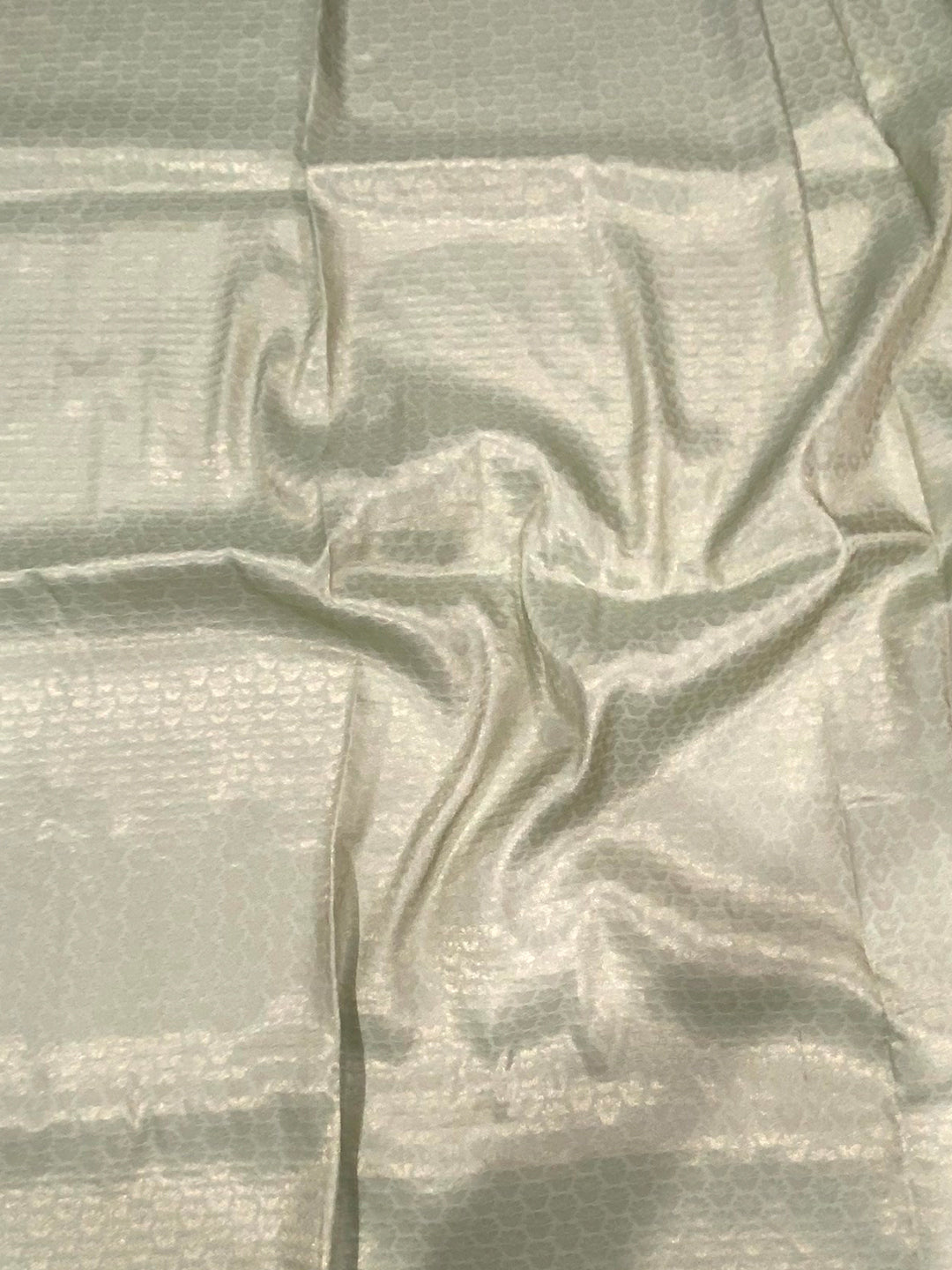 Light Green Kanjivaram Digital Silk Saree by My Store