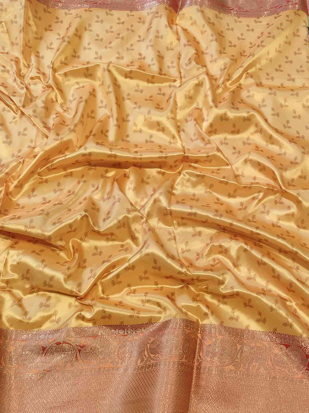 Soft Silk Kalamkari Digital Print Saree by My Store
