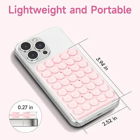 TecSox Silicone Suction Cup Phone Case | Strong Grip Holder