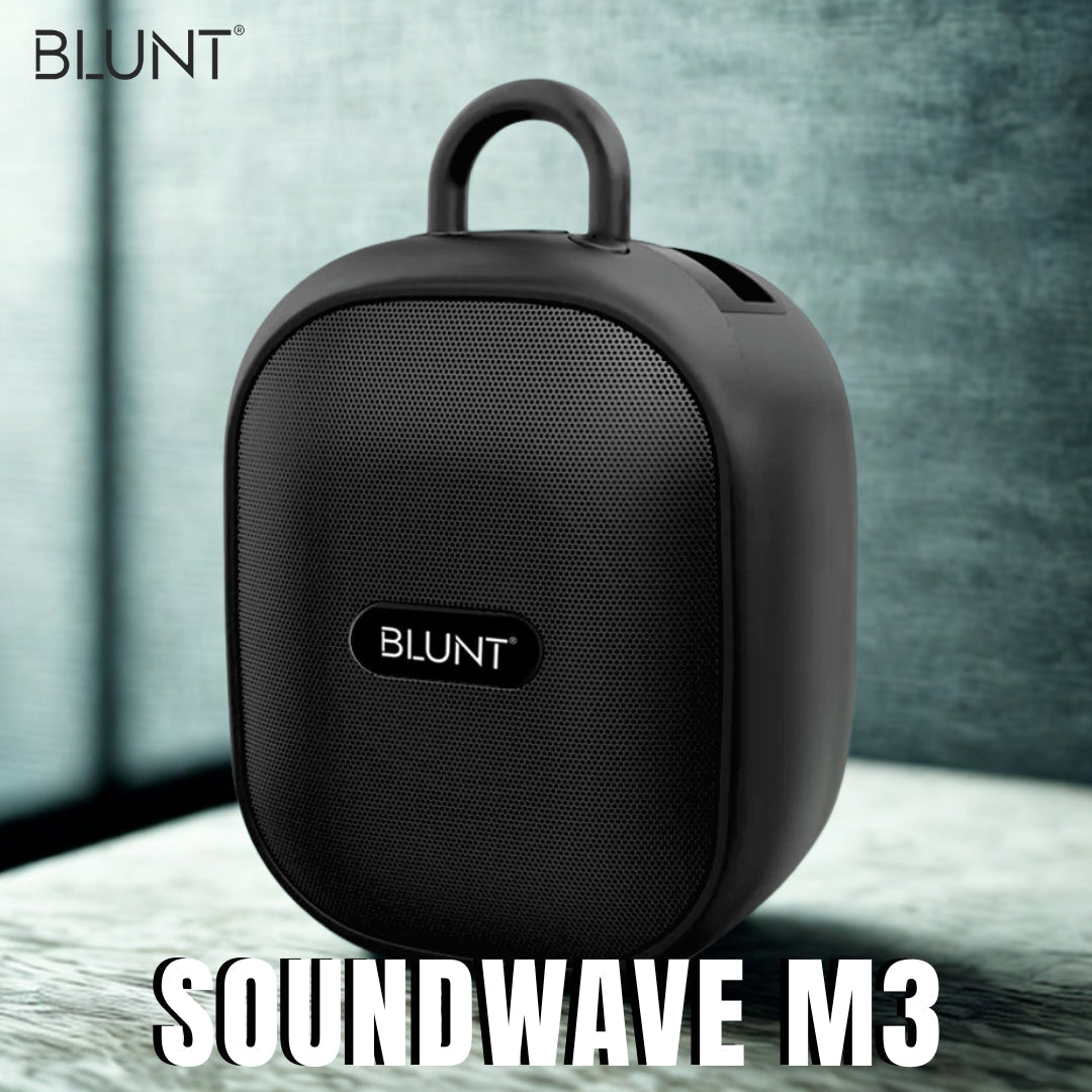 BLUNT SOUNDWAVE M3 - 15W Portable Bluetooth Speaker with TWS, FM, SD Card & Volume Control