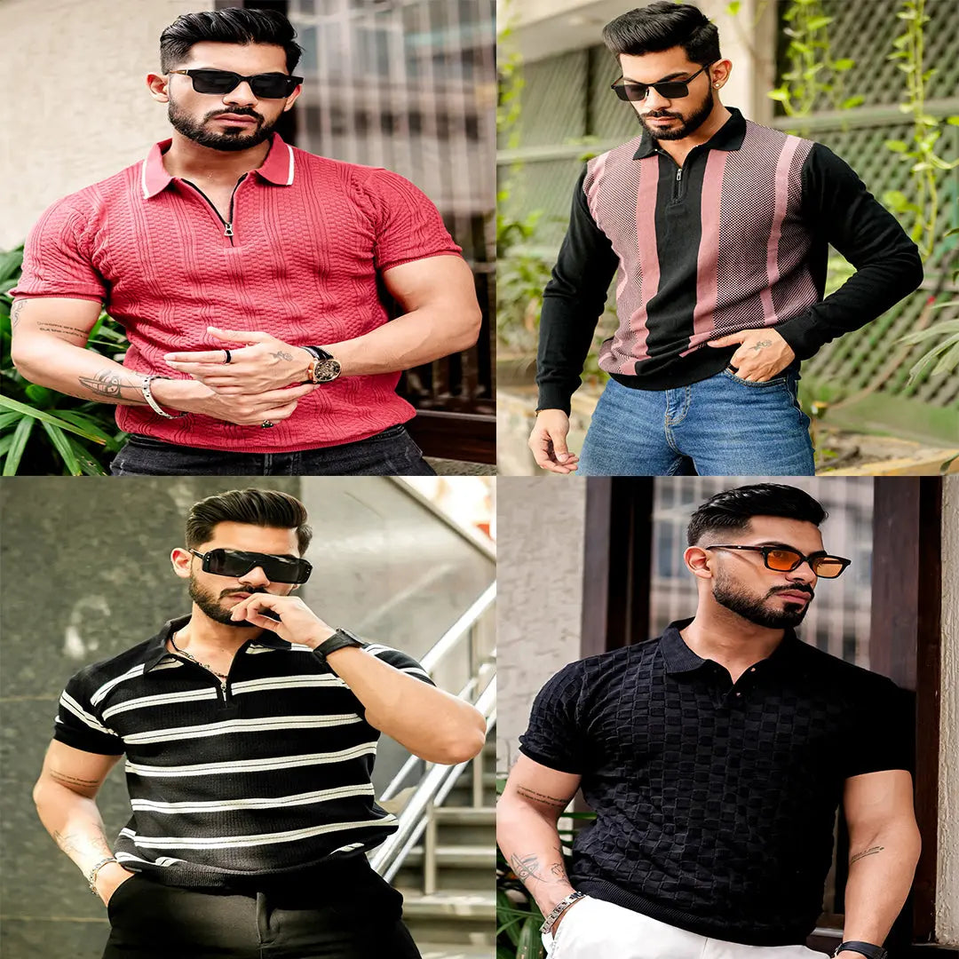 Premium Polo T-shirt ( Pack of 4 ) My Store