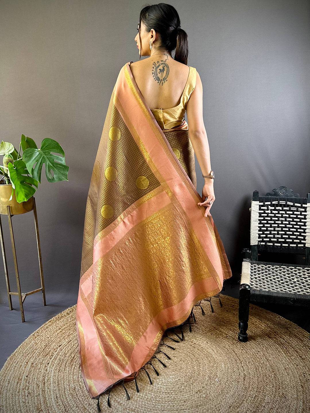 Royal Chex Radiance Banarasi Saree by My Store
