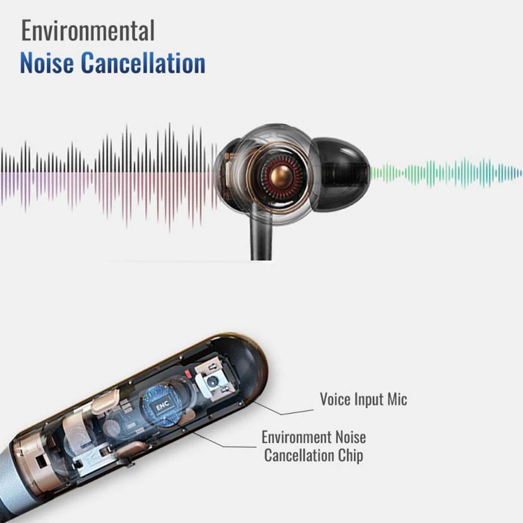 Order TecSox Neo 400 Bluetooth Neckband | 40 Hrs Playtime