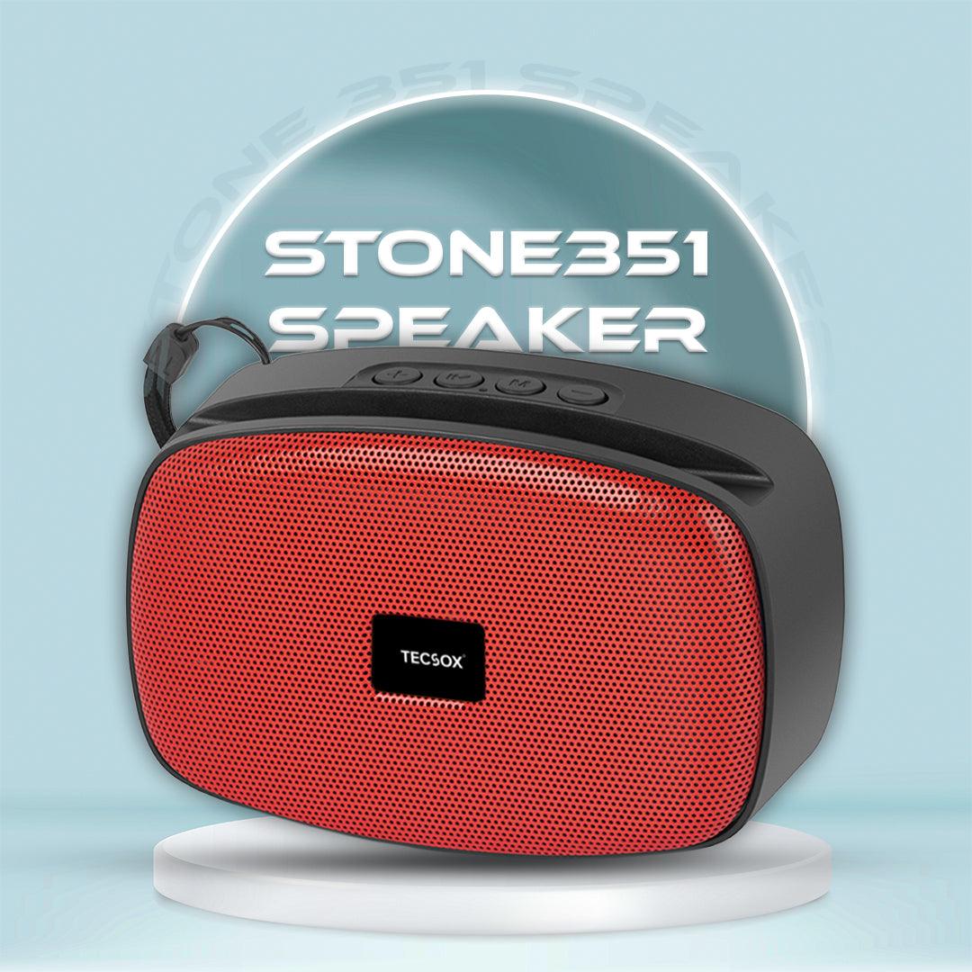 Get Tecsox Stone 351 Bluetooth Speaker with 6 Hour Paytime