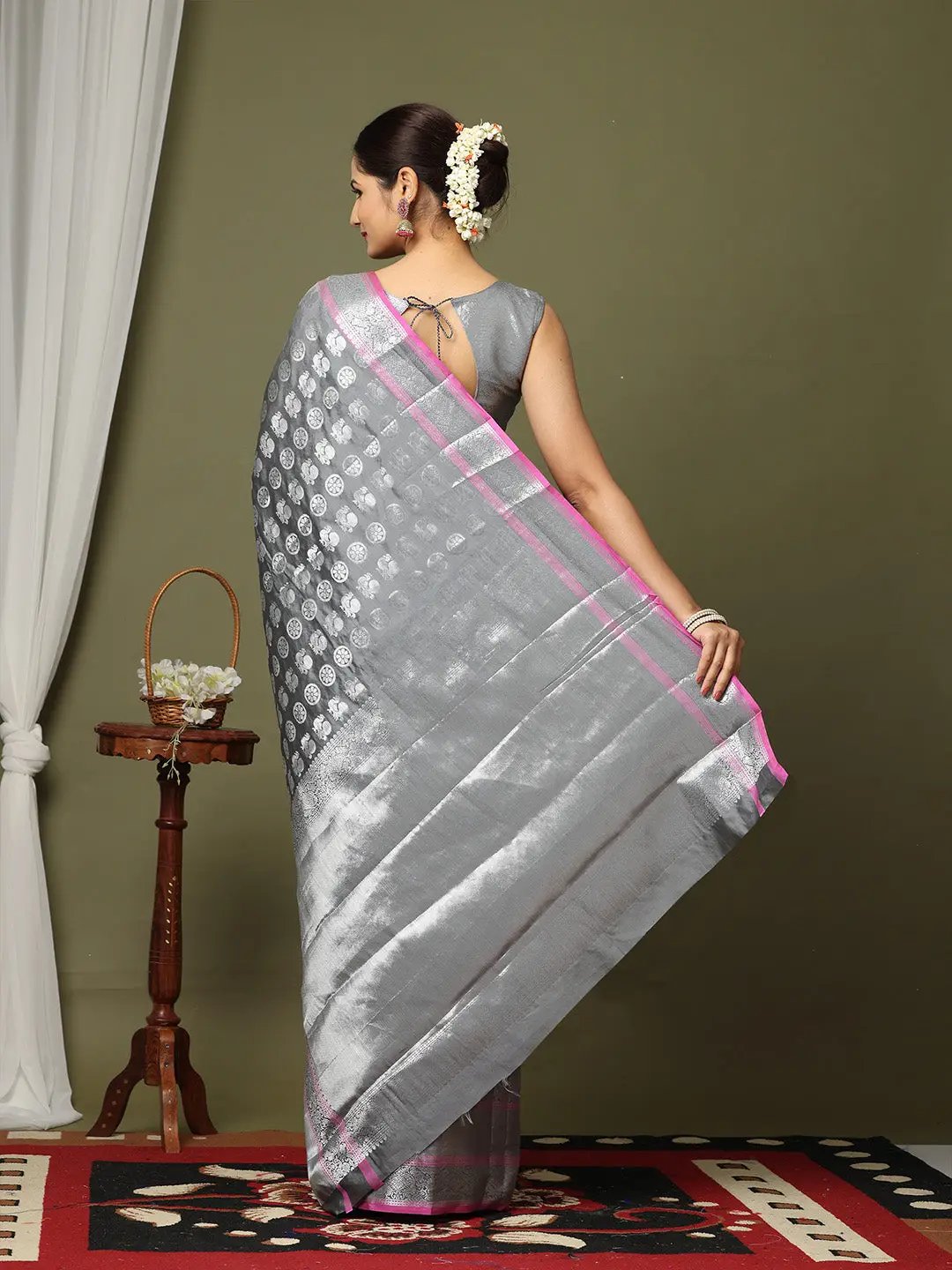 Kanjivaaram Soft Silk Design Saree