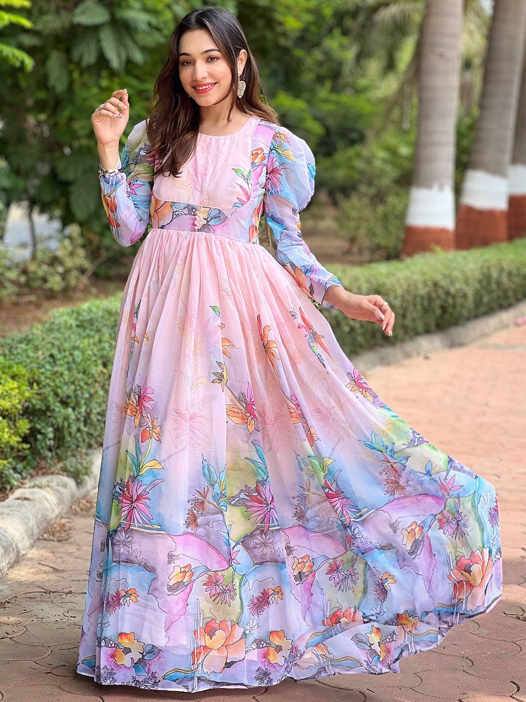Sultry Floral Print Dress by My Store