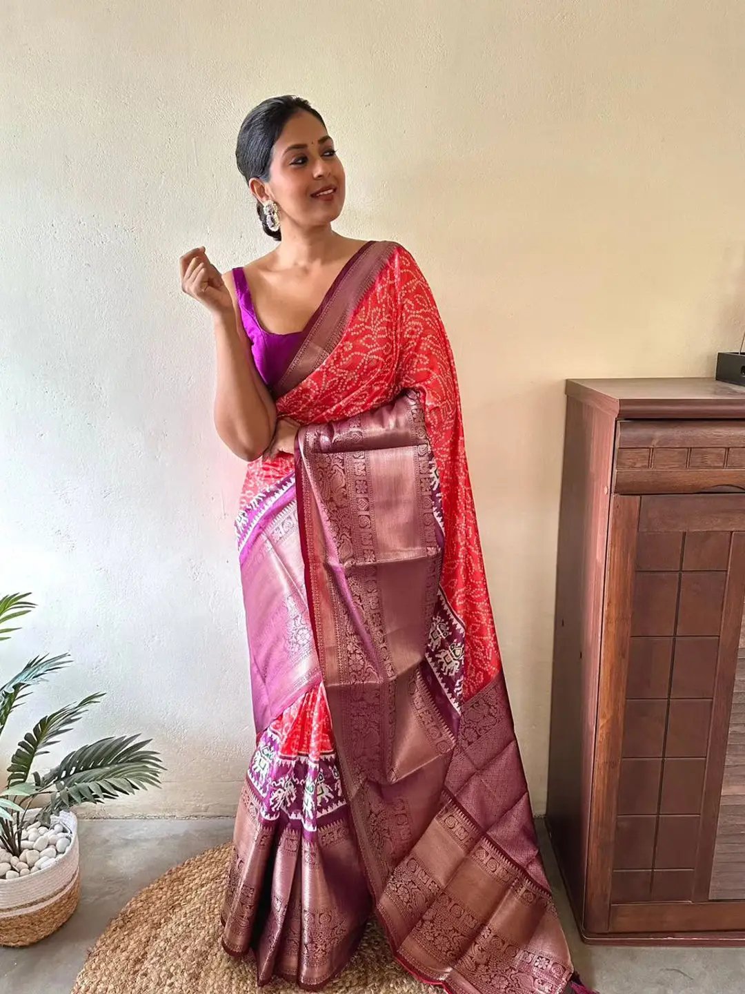 Exquisite Pattu Banarasi Silk Saree by My Store