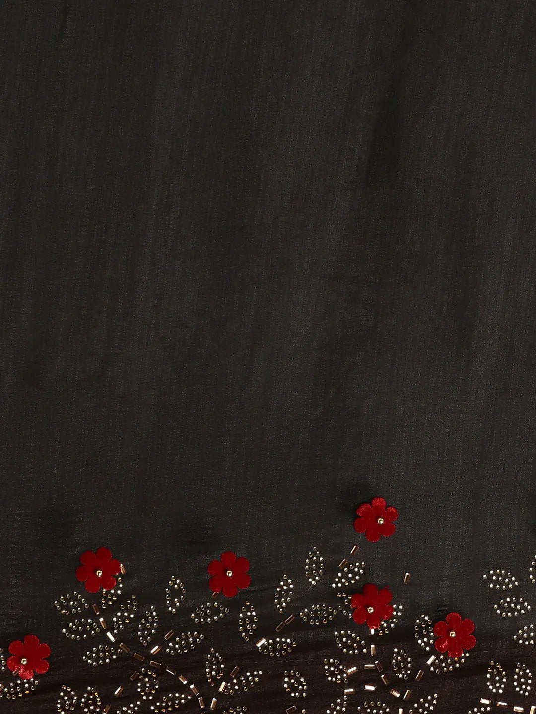 Elegant Vichitra Poly Silk Saree with Exquisite Embellished Border
