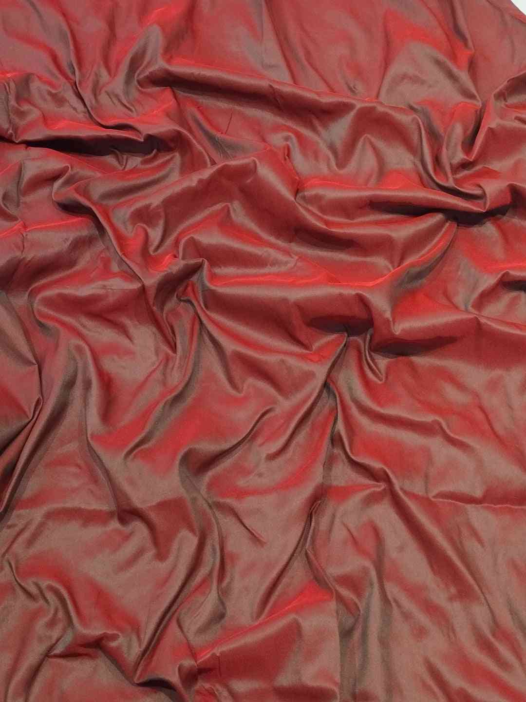 Red Colour Paithani Silk Pichwai Woven Saree by My Store