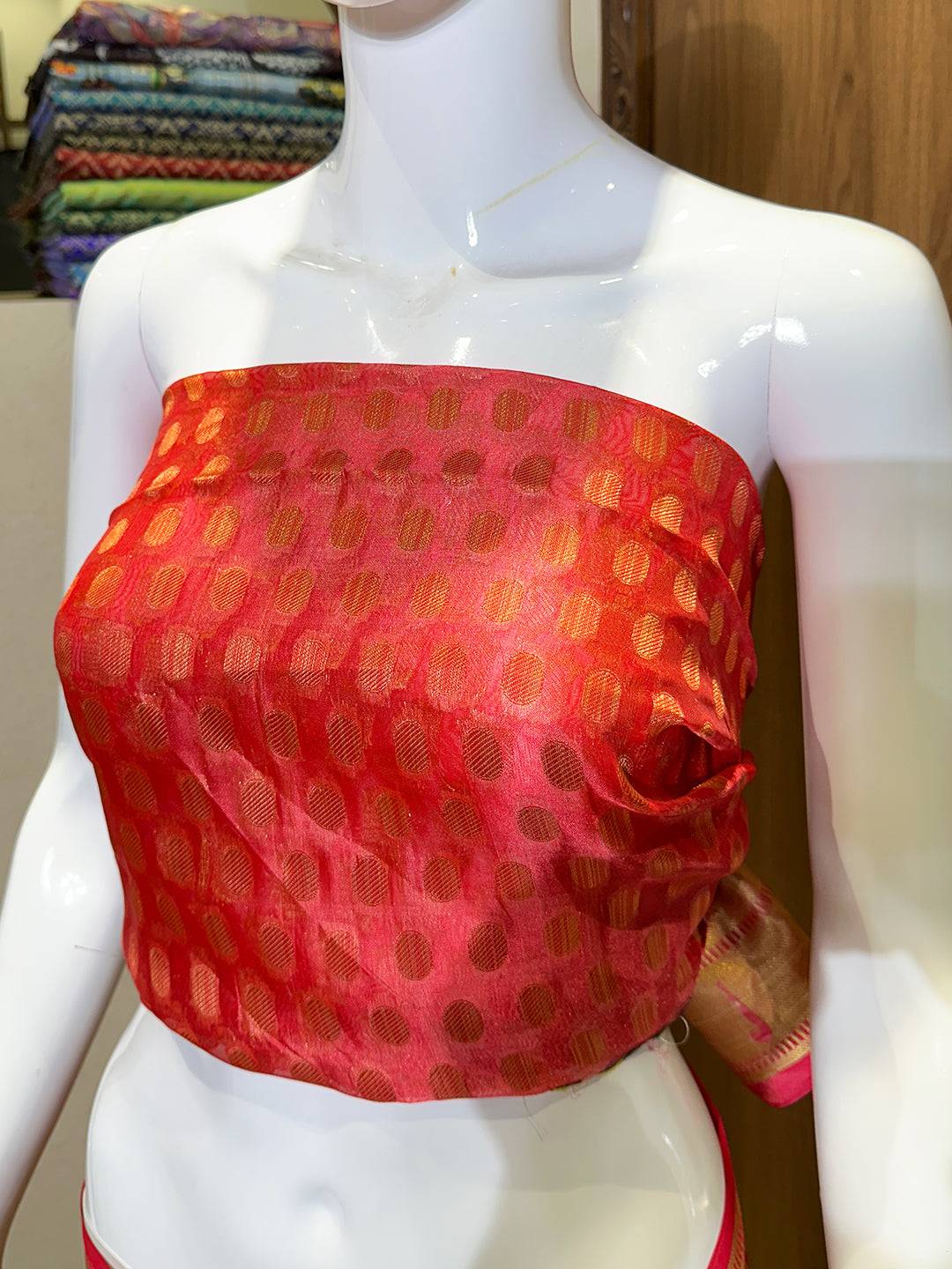 Intricate Kalamkari Printed Saree by My Store