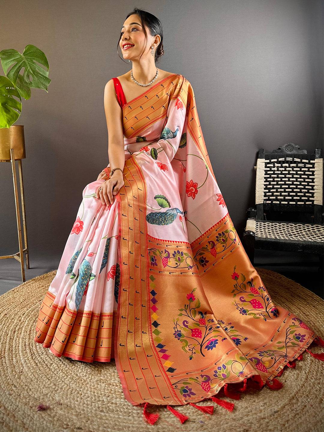 Heritage Elegance Soft Silk Saree by My Store