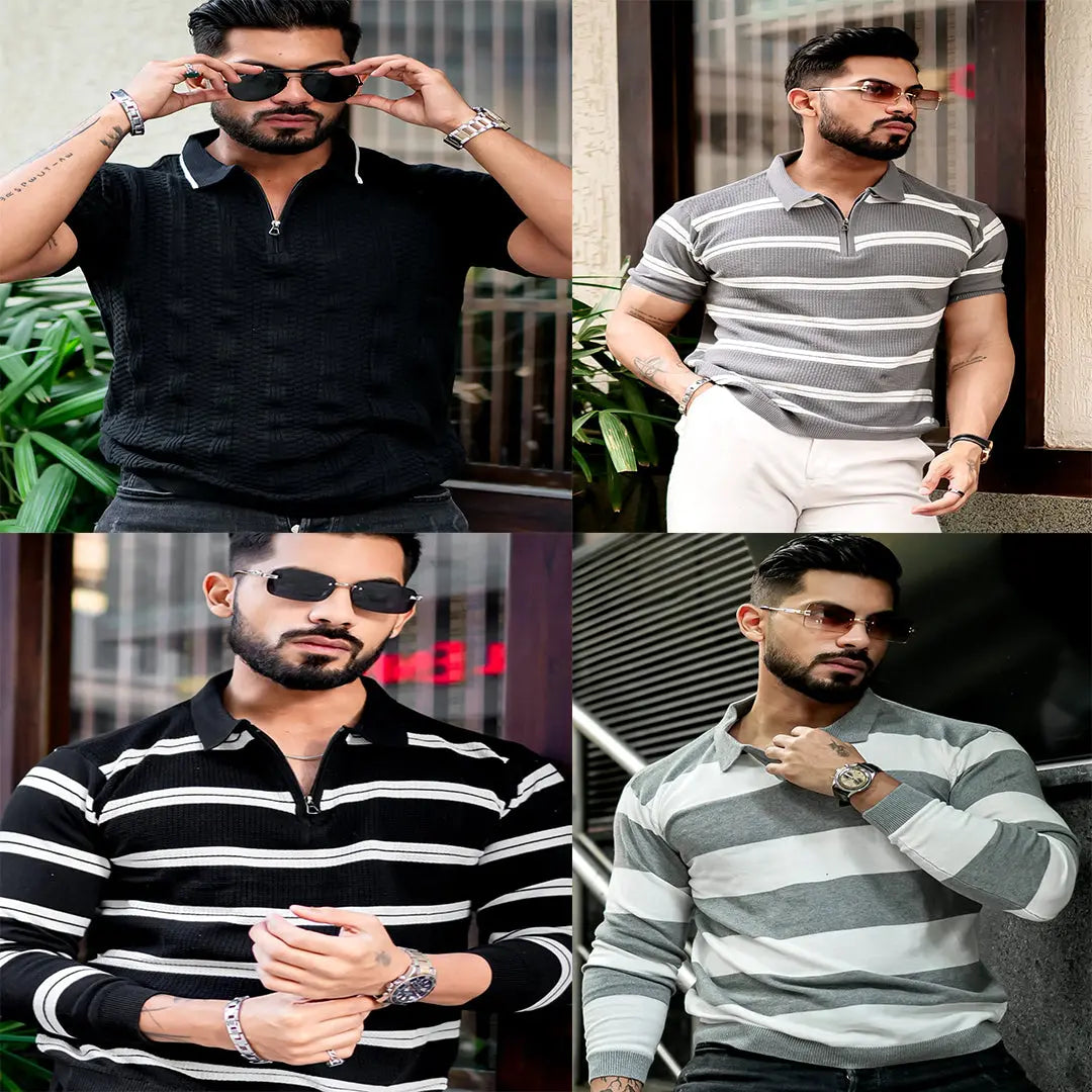 Premium Polo T-shirt ( Pack of 4 ) My Store