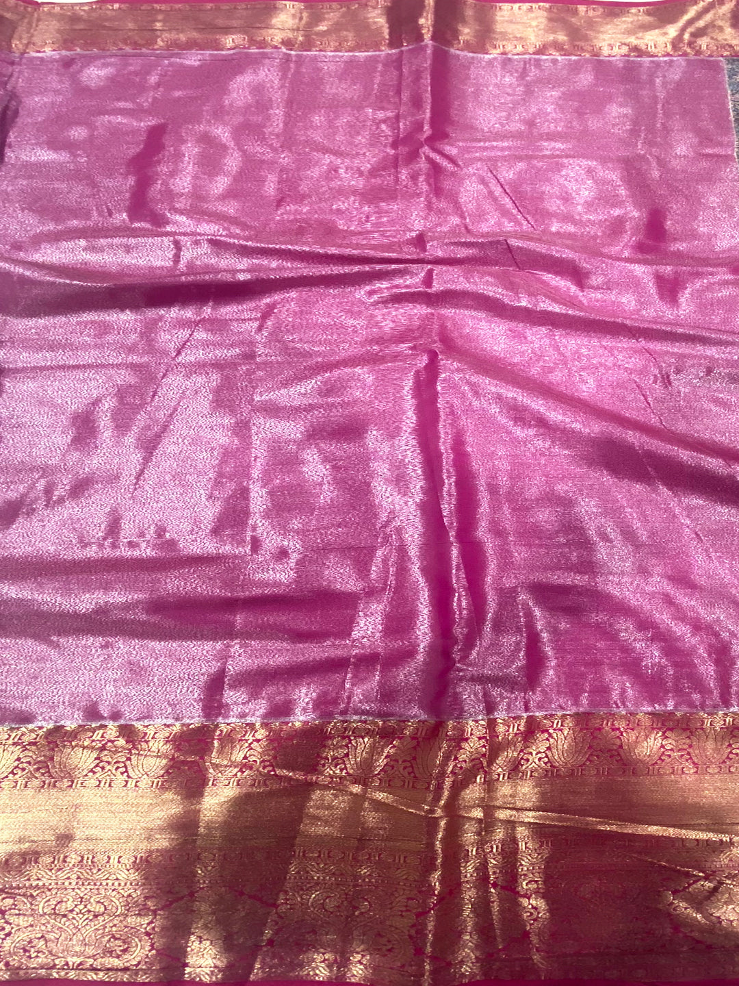 Rich Green Dharmavaram Silk Saree by My Store