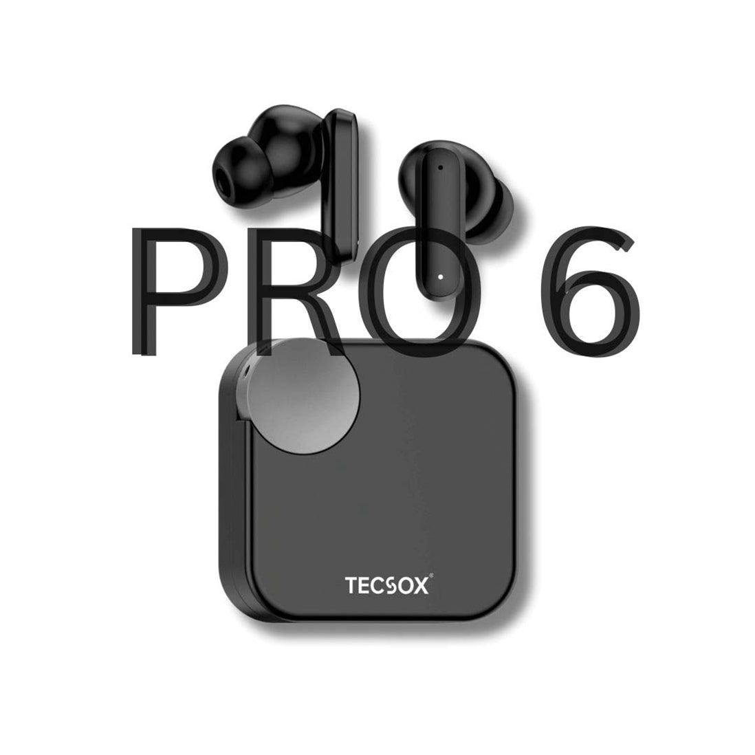 Buy TecSox Pro 6 Wireless Earbud With Comfortable Fit