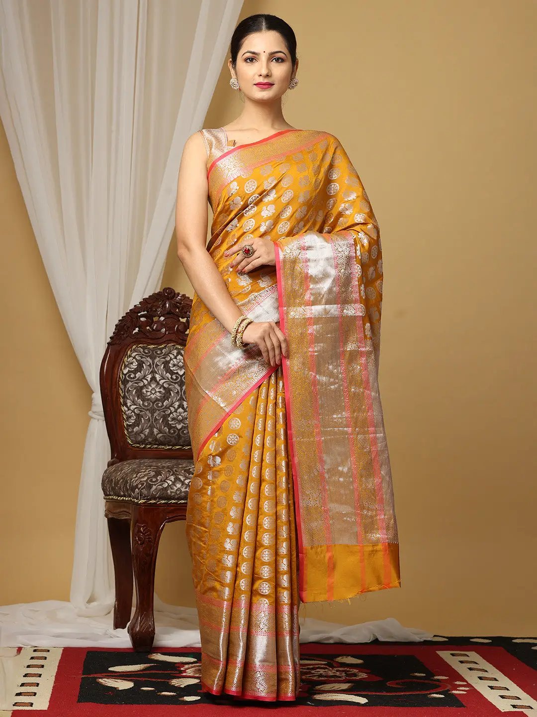 Kanjivaaram Soft Silk Design Saree by My Store