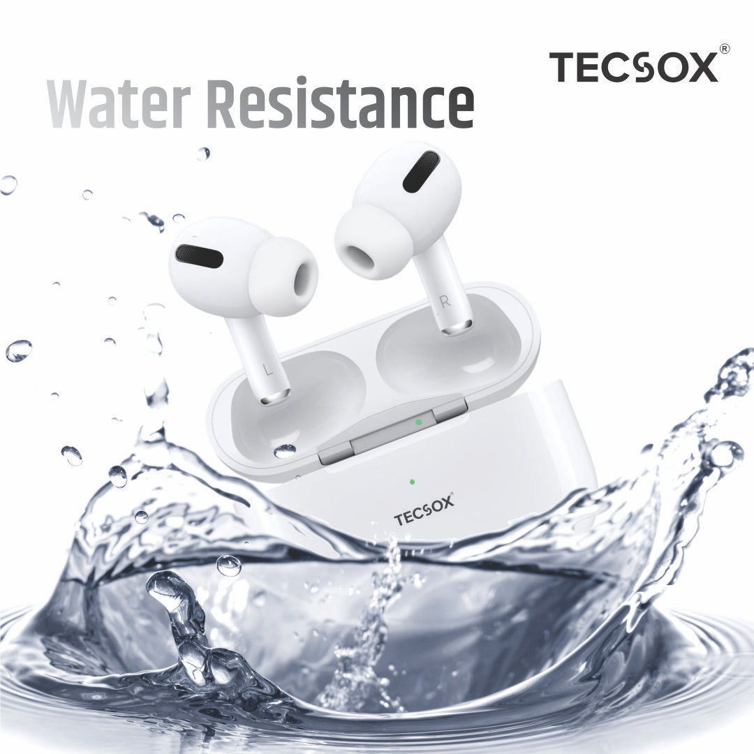 TecPod Pro Earbuds 30Hr Playtime | 5.3 V Bluetooth Earbuds | Deep Bass | Water Resistant