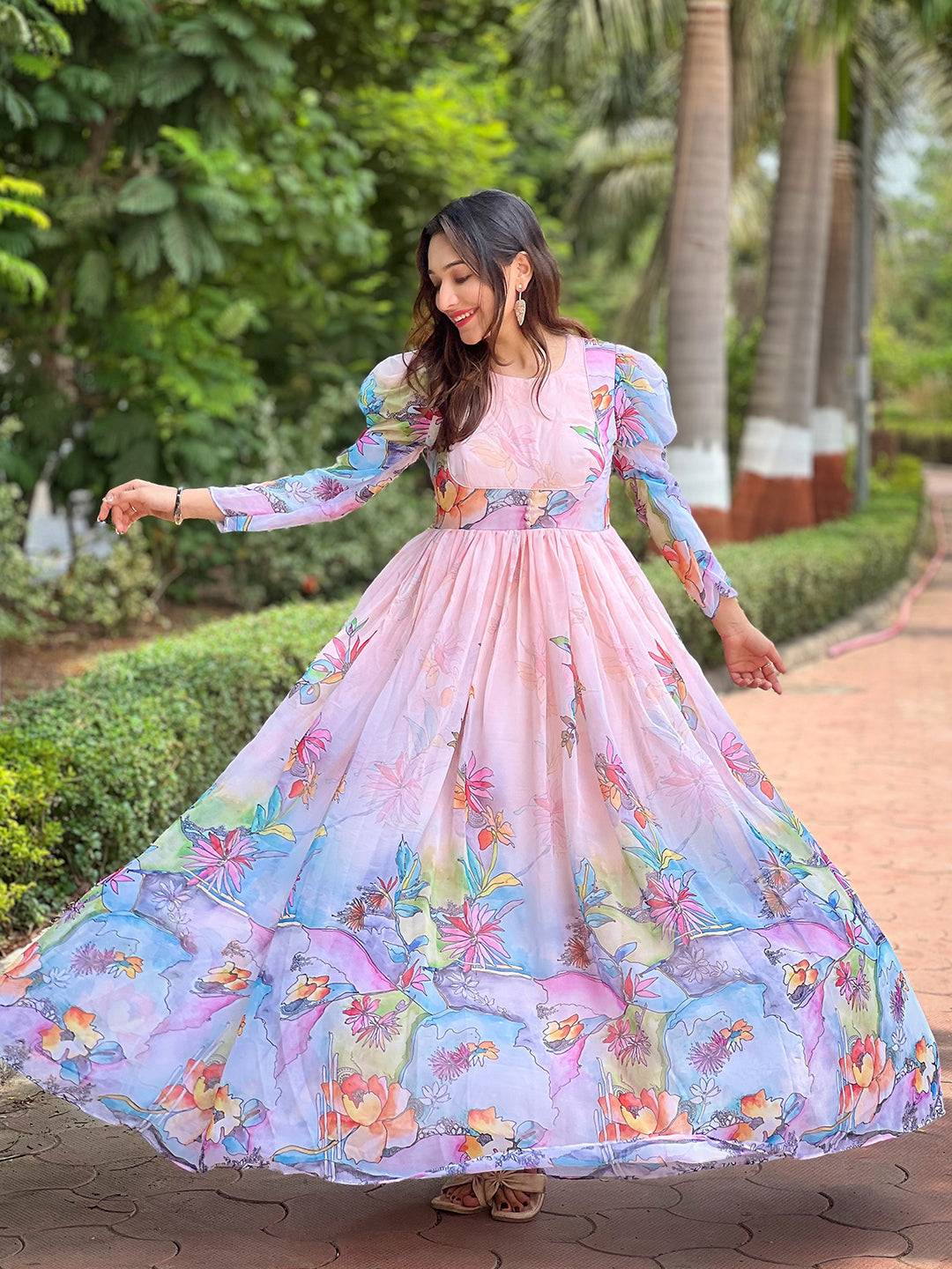 Sultry Floral Print Dress by My Store