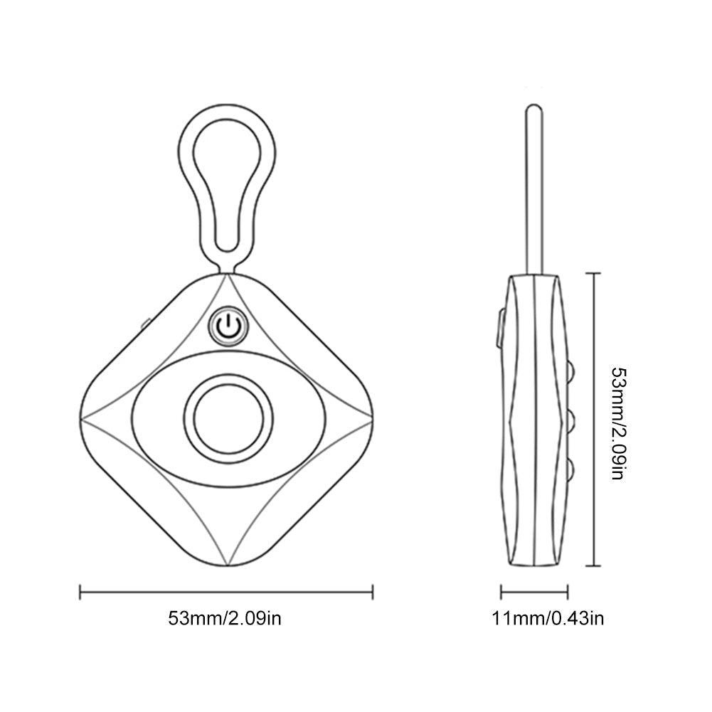 Tecmarx Hidden Camera Detector With Keychain