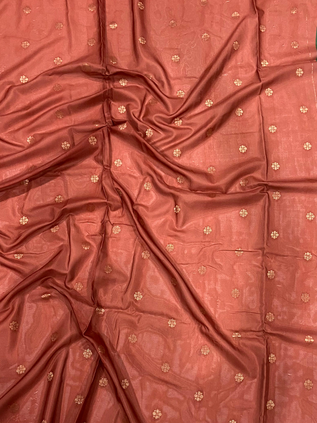 Green Soft Silk Placement Digital Print Saree by My Store